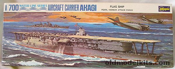 Hasegawa 1/700 IJN Akagi Aircraft Carrier, B-9-400 plastic model kit